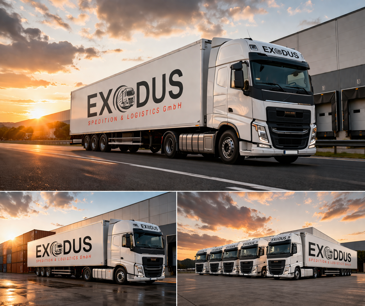 Exodus Spedition & Logistics – Fahrzeugflotte und Logistik